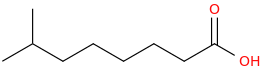 Octanoic acid, 7 methyl 